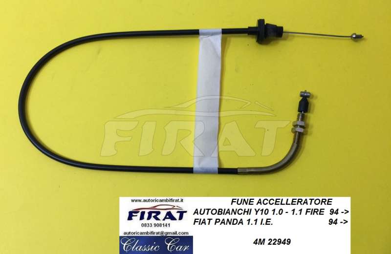 FUNE ACCELLERATORE FIAT PANDA 1100 IE - Y10 (22949)